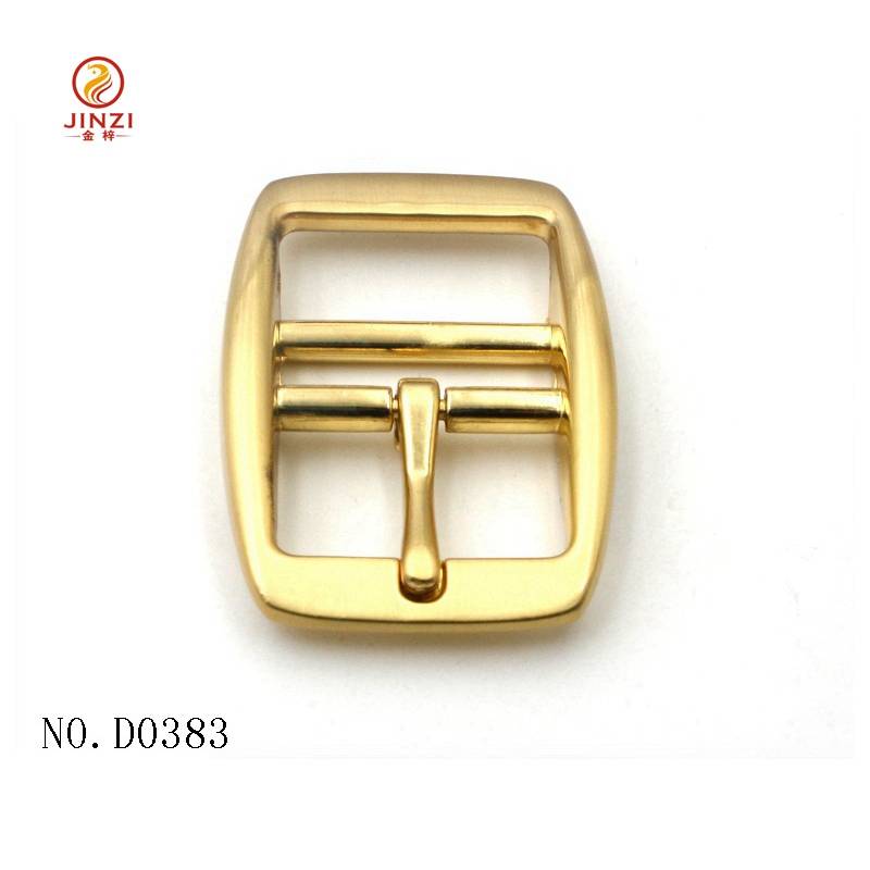 High Quality Double Eyes Buckle Customize Double Bar Pin Buckle